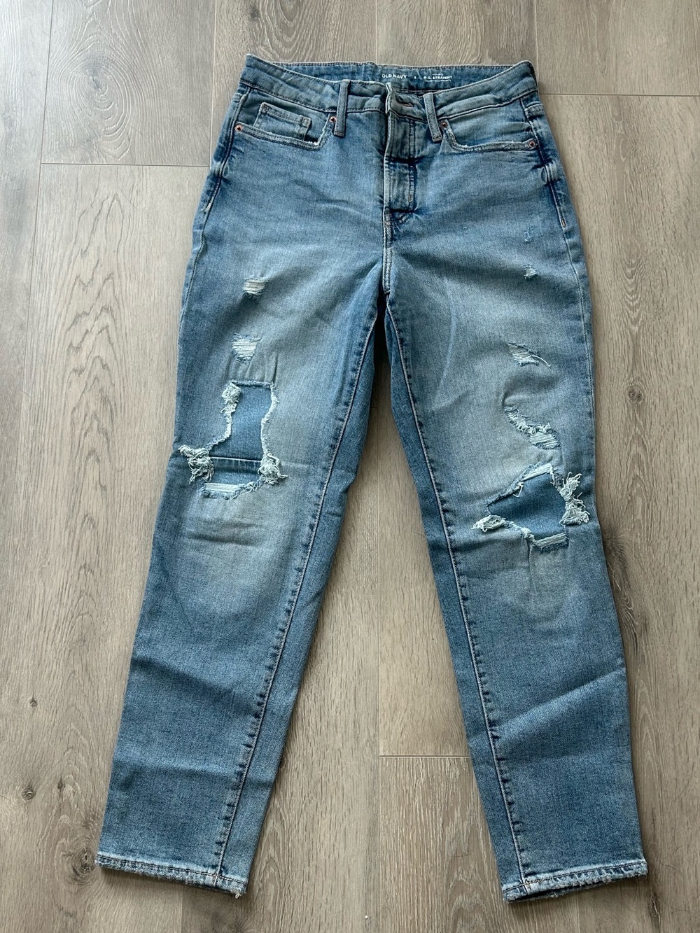 Distressed Jeans
